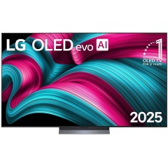 LG Smart Τηλεόραση 77" 4K UHD OLED evo AI C5 HDR (2025) OLED77C55LA